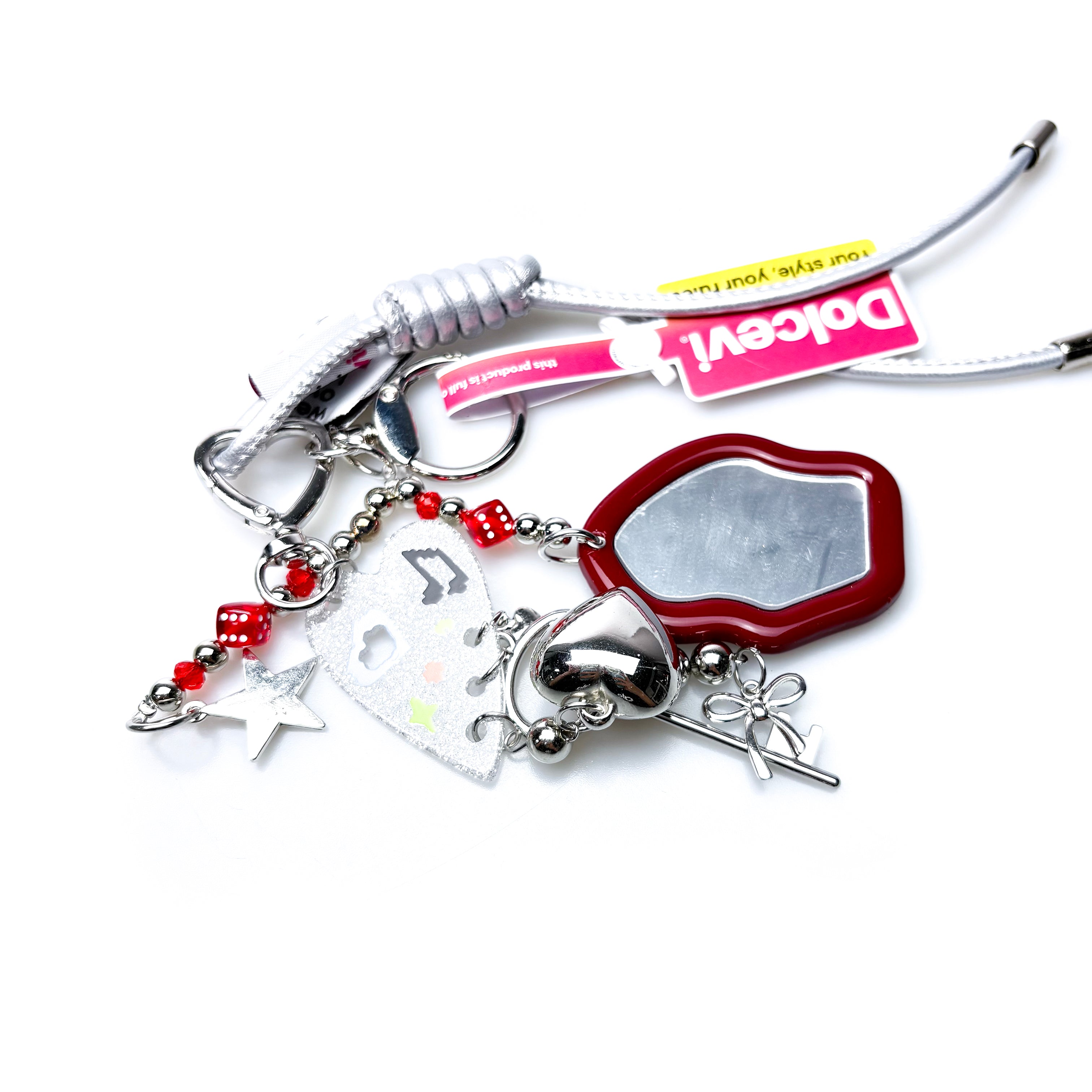 Magic Mirror Heart Charm