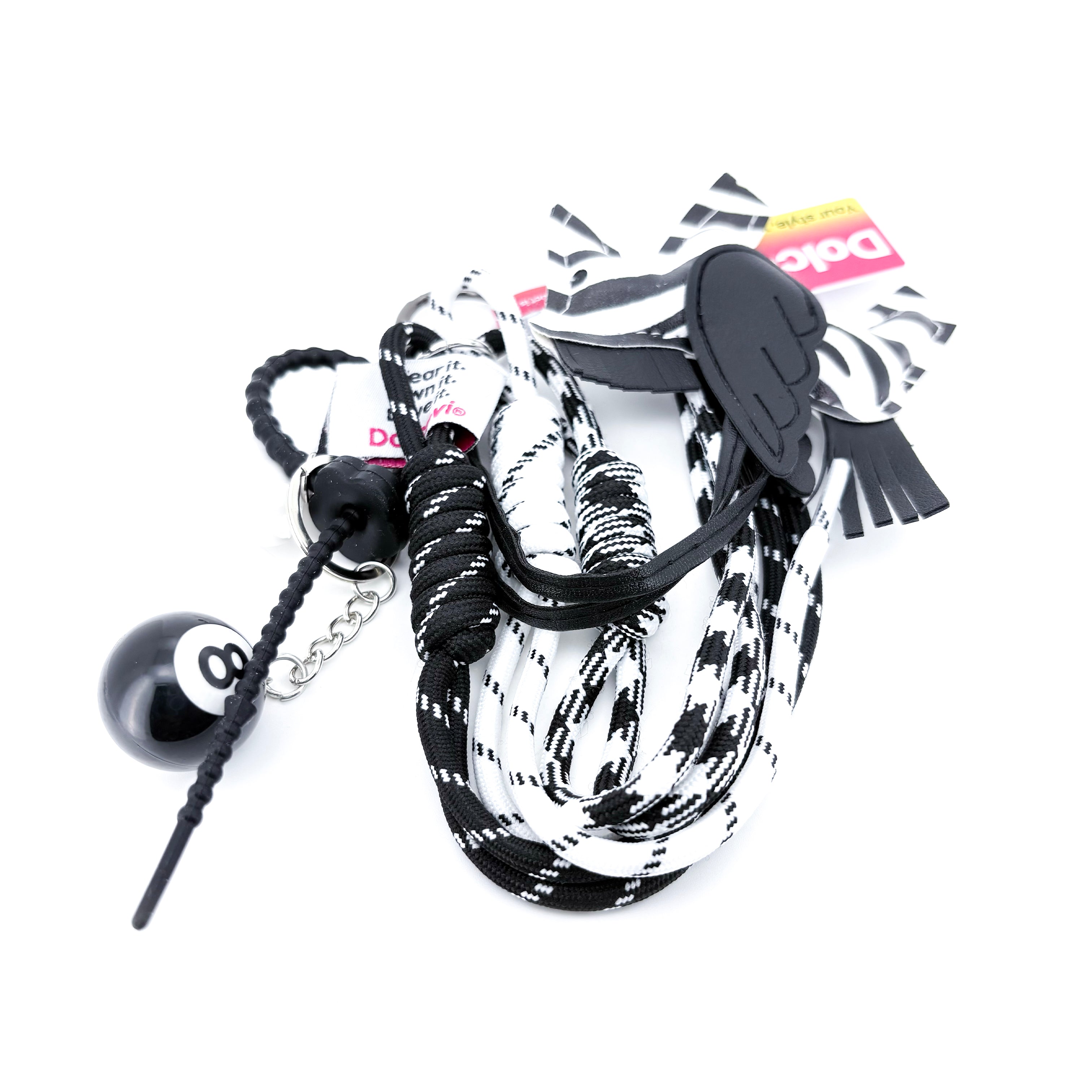 Zebra Wing Monochrome Charm