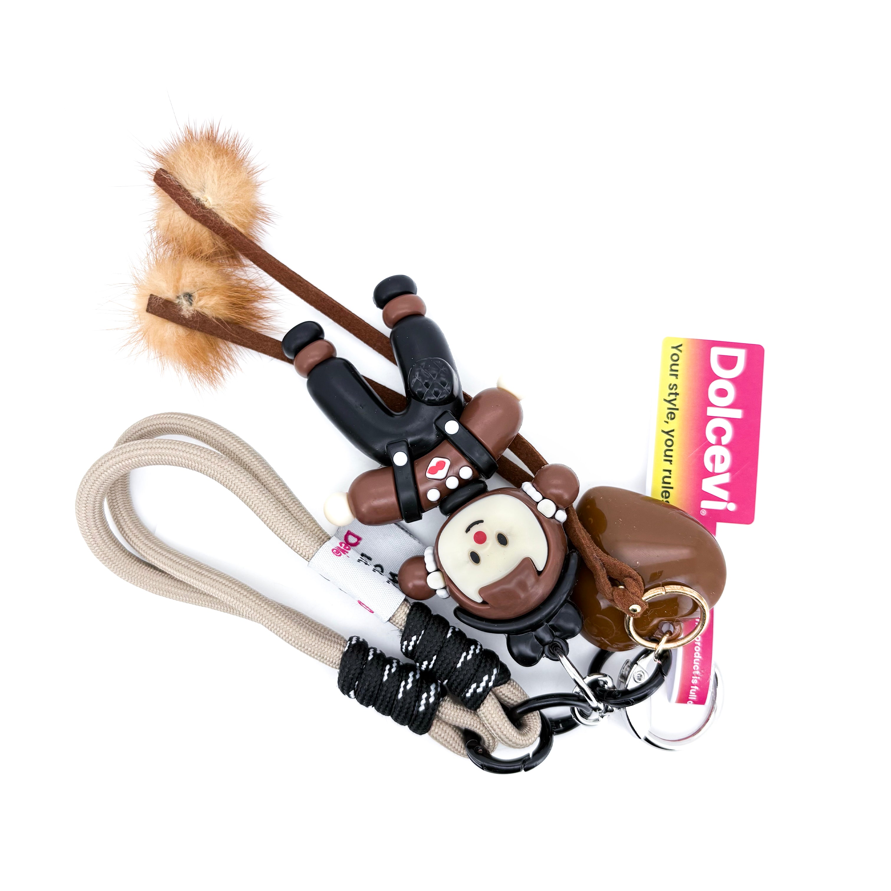 Cocoa Heart Doll Charm