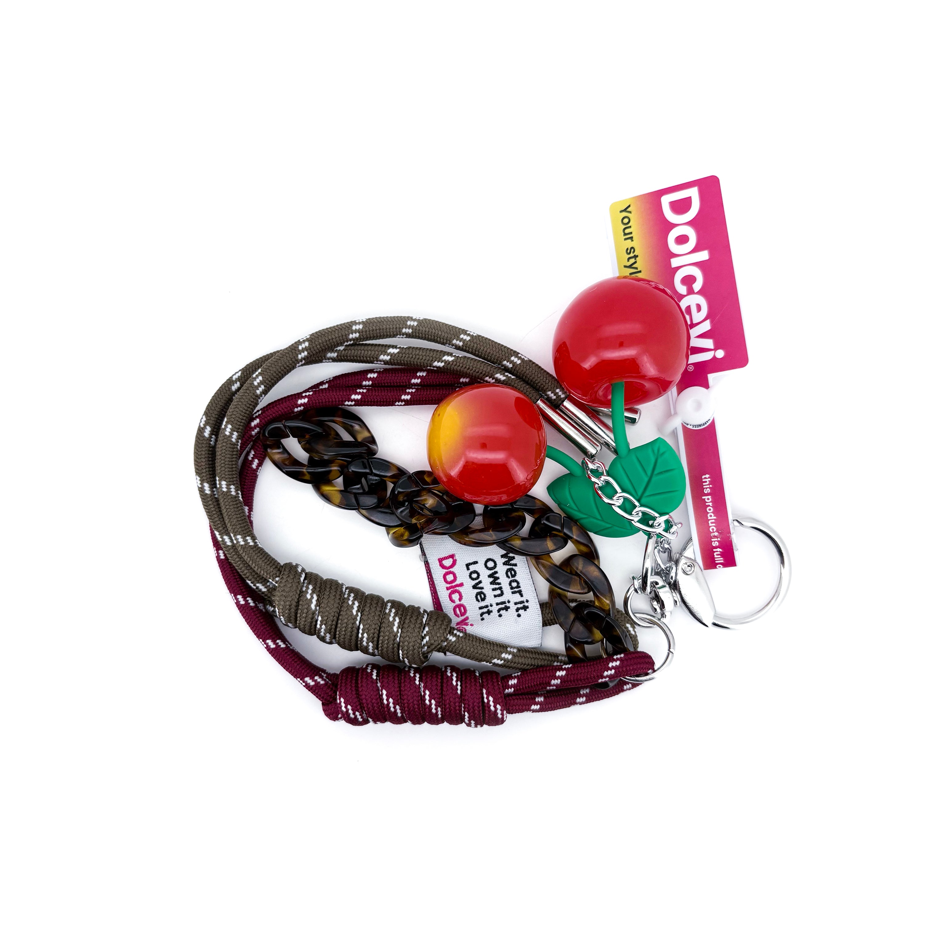 Cherry Chain Pop Charm