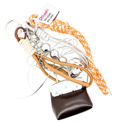 Metallic Mini Purse Charm