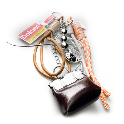 Metallic Mini Purse Charm