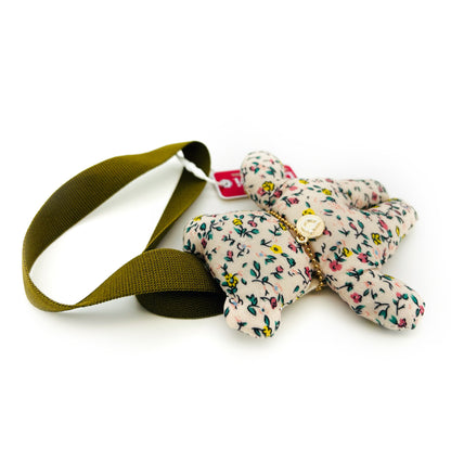 Floral Bear Charm