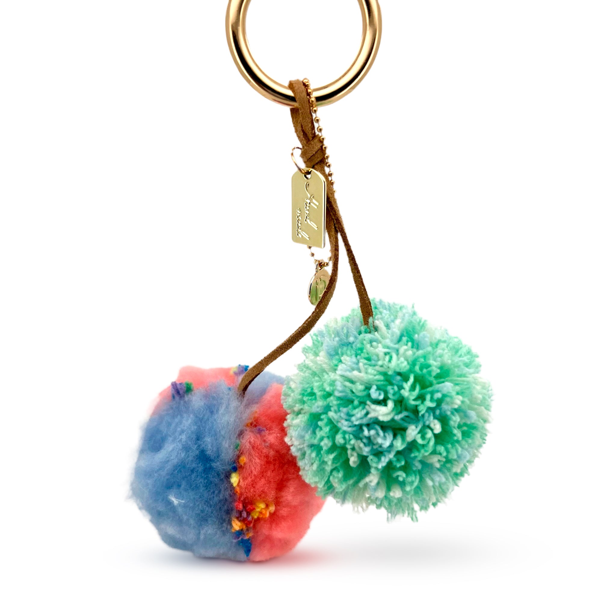 Pastel Bliss Pom-Pom Charm