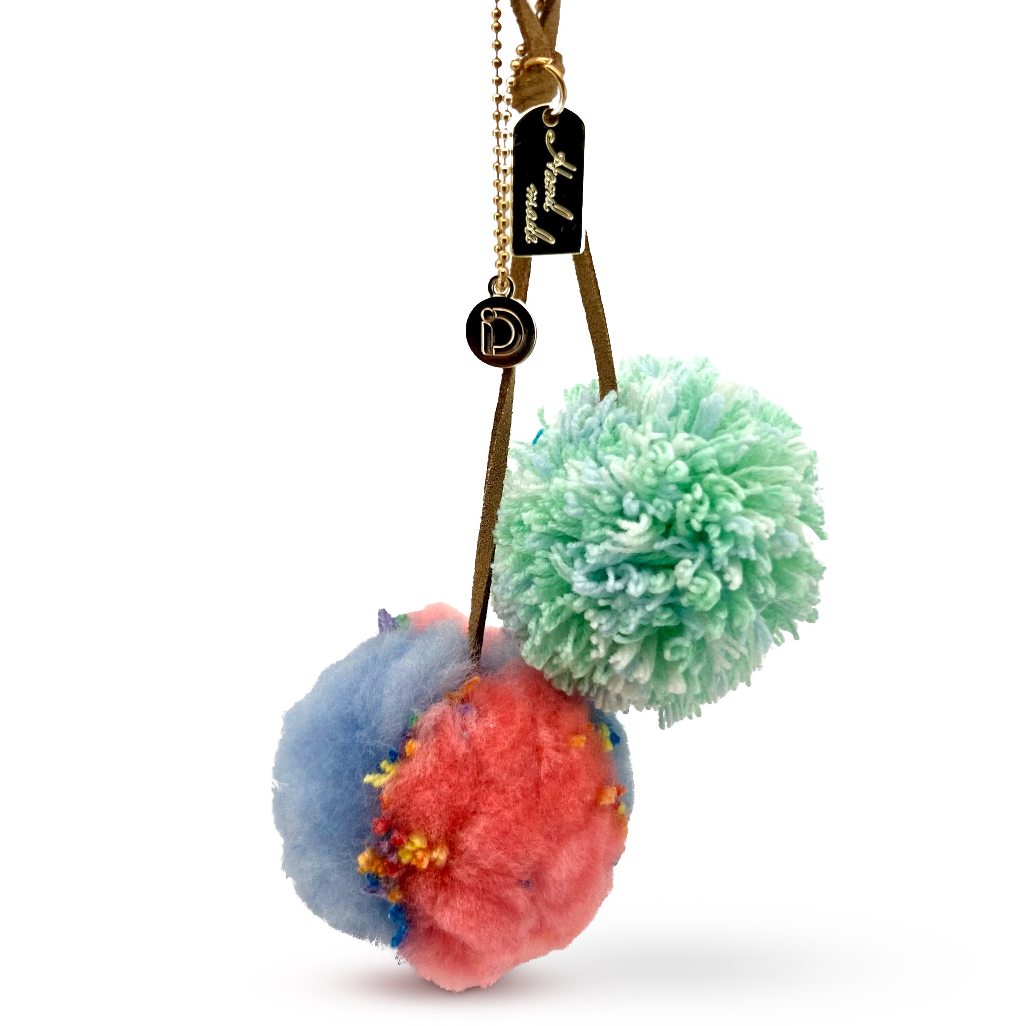 Pastel Bliss Pom-Pom Charm