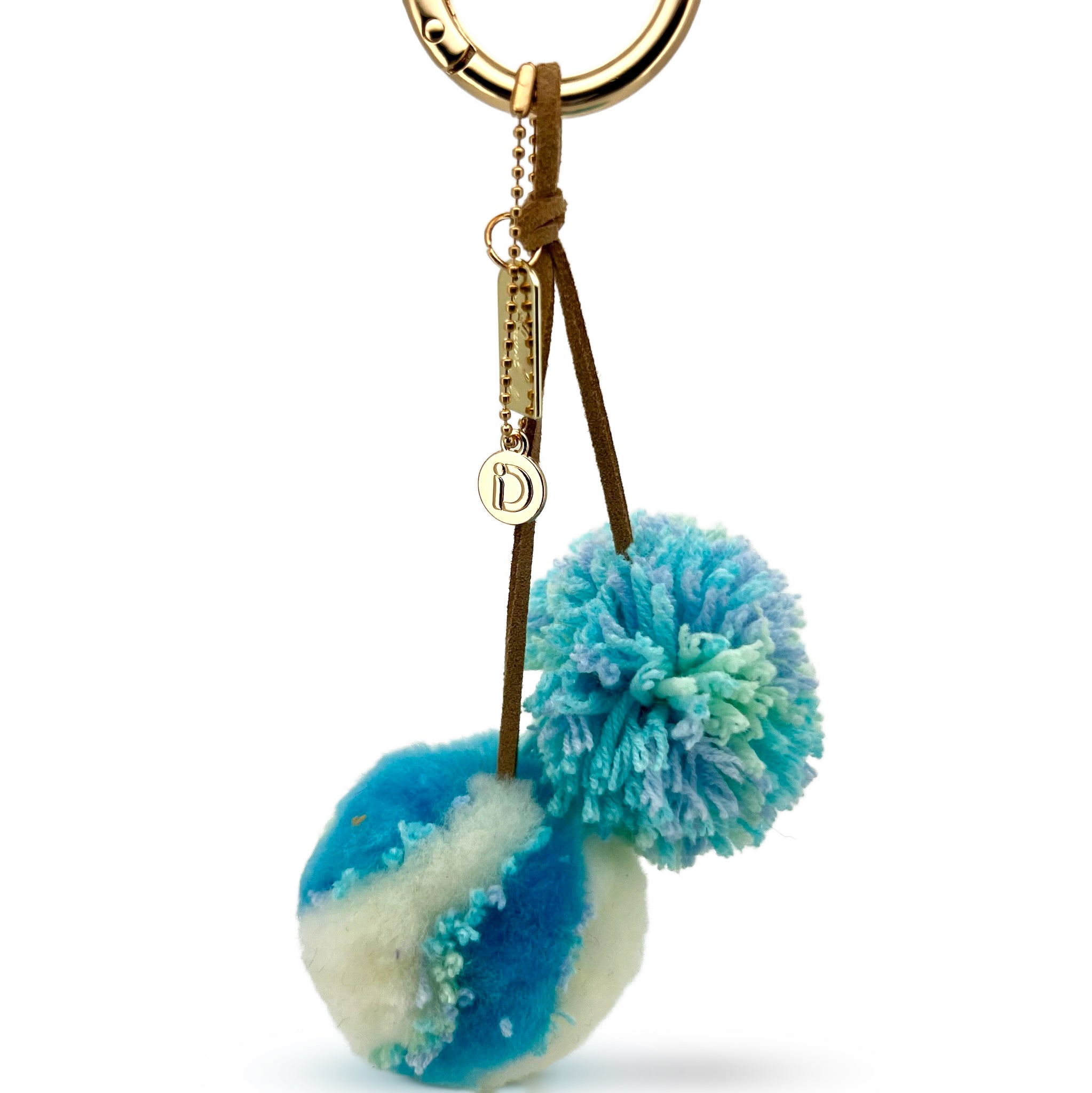 Ocean Breeze Pom-Pom Charm