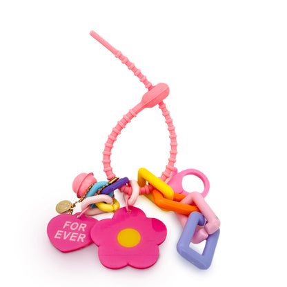 Pink Forever Bloom Charm