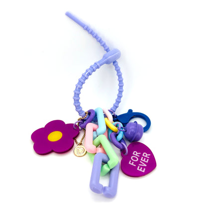 Purple Forever Bloom Charm