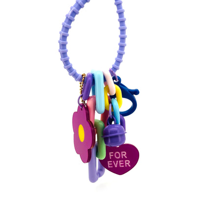 Purple Forever Bloom Charm