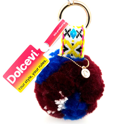 Multicolor Vibrant Pom-Pom Charm