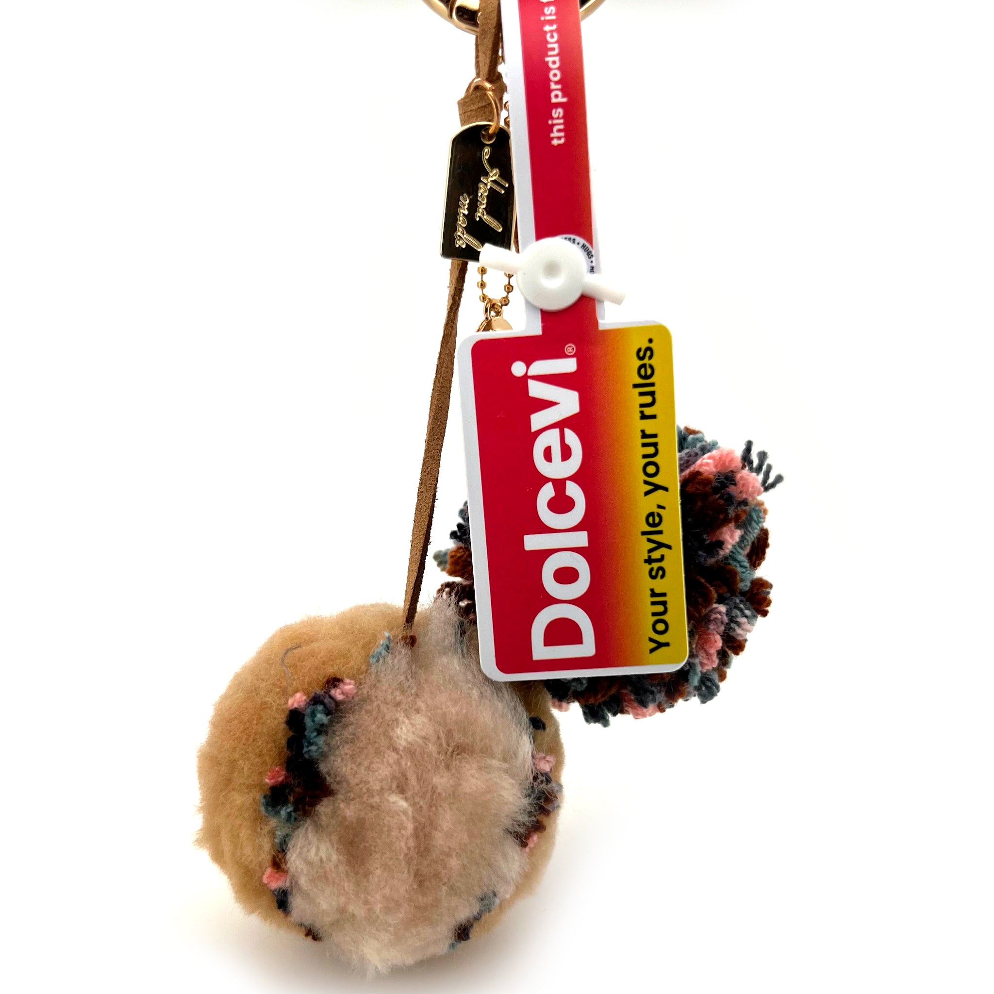 Rustic Bloom Pom-Pom Charm