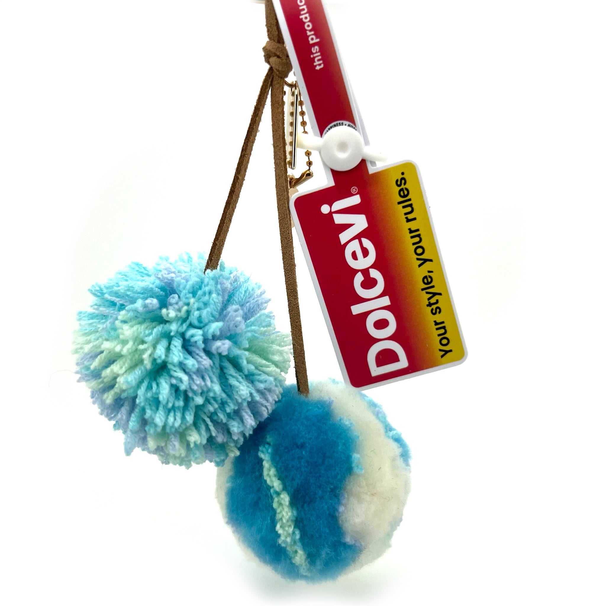 Ocean Breeze Pom-Pom Charm