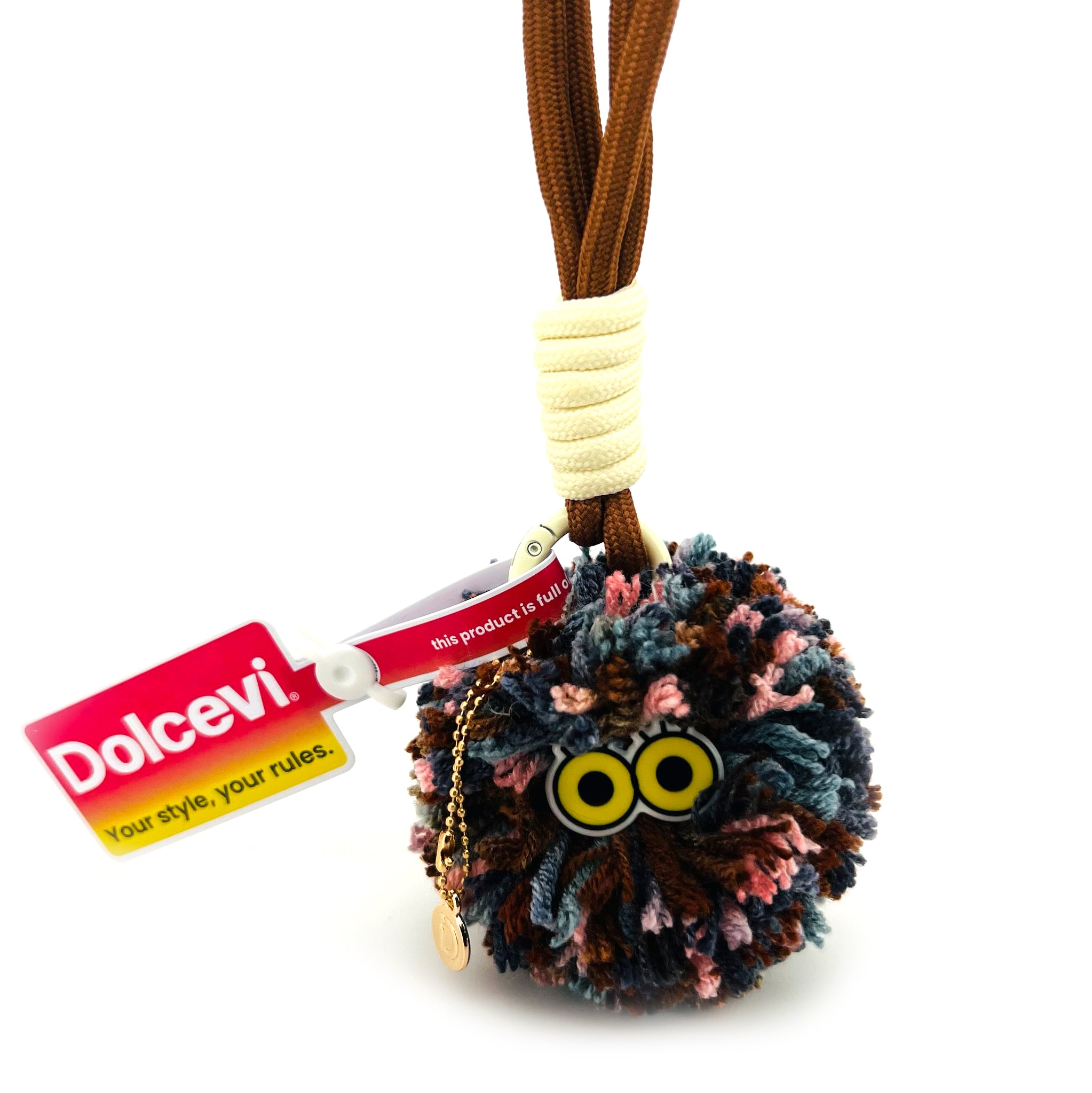 Wild Eyes Pom-Pom Charm