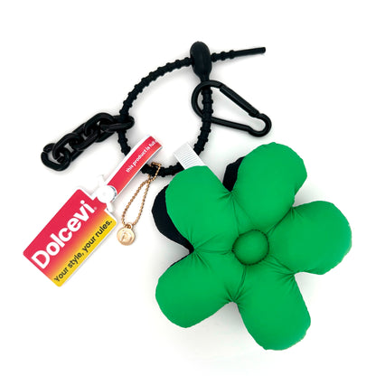 Green Bloom Flower Charm