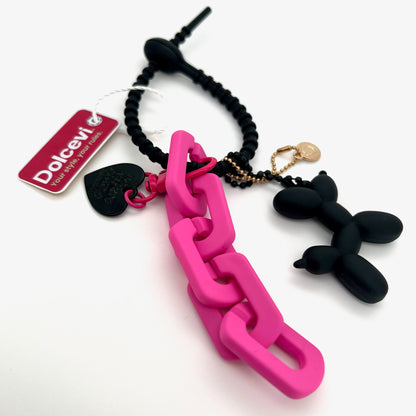 Balloon Pup Chain Charm