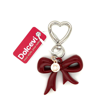 Ruby Bow Charm