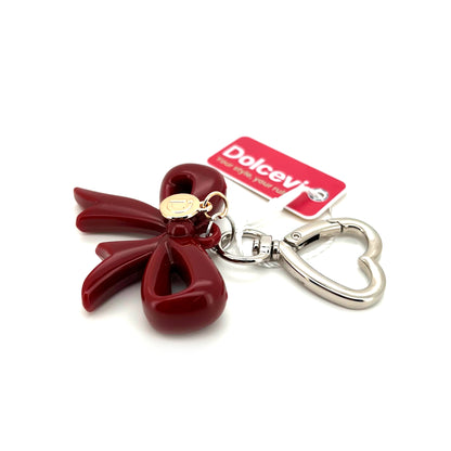 Ruby Bow Charm