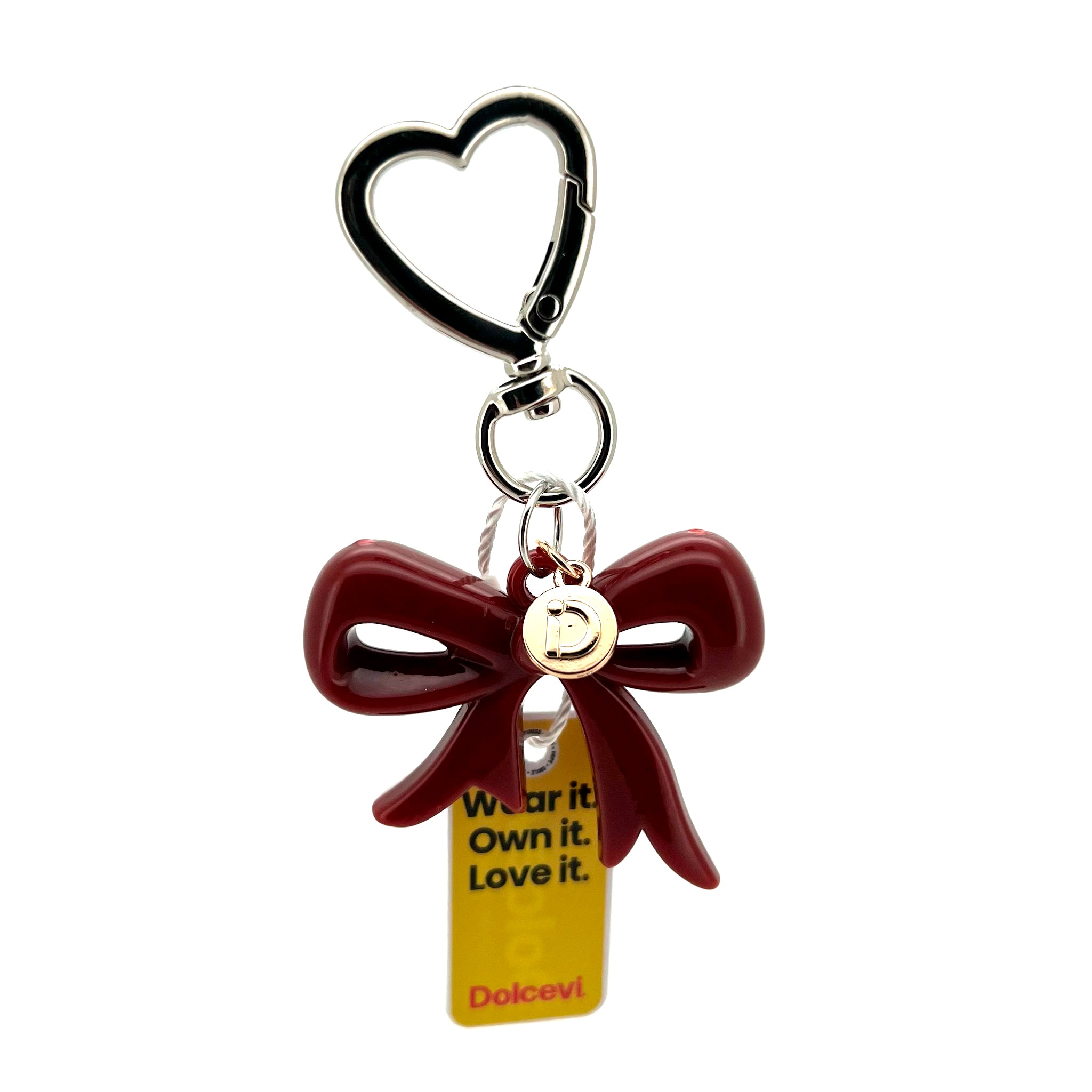 Ruby Bow Charm