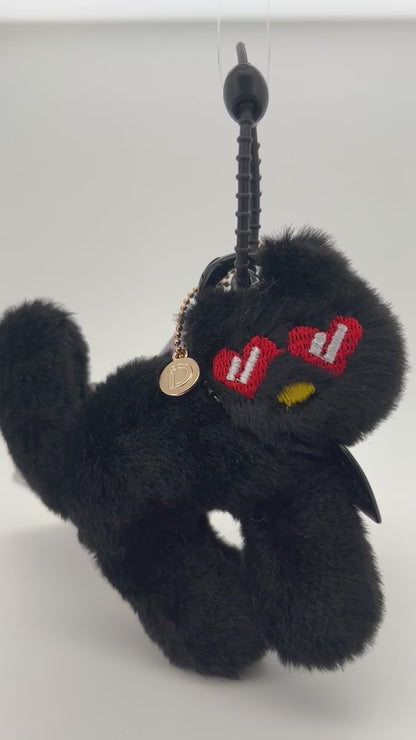 Midnight Paws Plush Charm